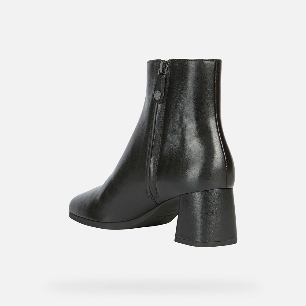 Geox Bayan Ankle Bot Siyah - Calinda Mid - HKL-832419